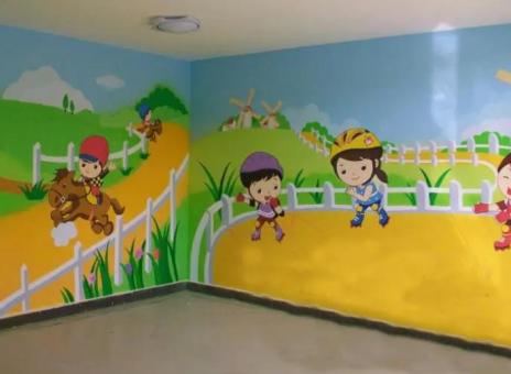  汤阴幼儿园墙体彩绘制作流程及注意事项